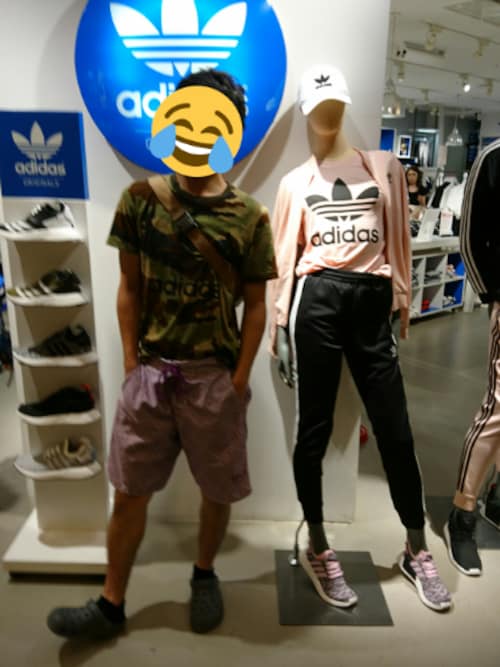 アンジュルムピンチケ界隈 Adidasのtシャツ カットソーを使ったコーディネート Wear