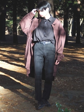 「WhoWhat（フーワット）のアイテム（ジャケット/アウター）」を使った、かいさん（メンズ・178cm）の冬コーディネート