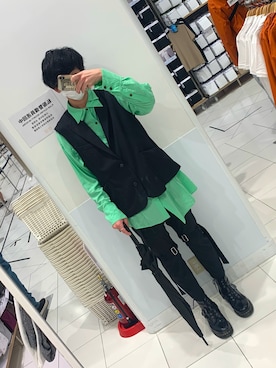 けんしんさん(メンズ・180cm)の秋コーディネート