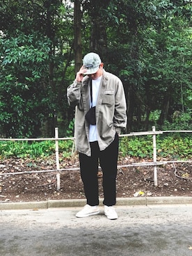 ゆうきもーてぃーよこさん（メンズ・178cm）の秋コーディネート