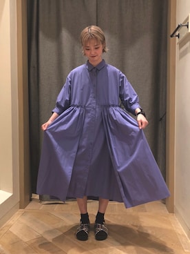 「アイテム（ワンピース/ドレス）」を使った、ibukiさん（レディース・158cm・10代）の夏コーディネート