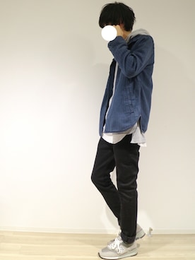 ワタルさん（メンズ・180cm）の春コーディネート