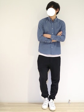 ワタルさん（メンズ・180cm）の春コーディネート