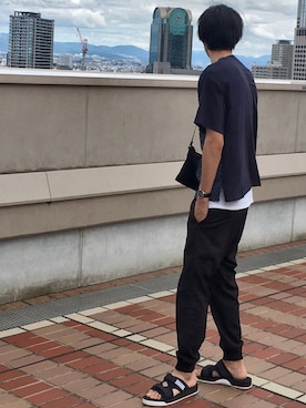 ワタルさん（メンズ・180cm）の夏コーディネート