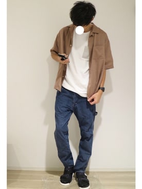 ワタルさん（メンズ・180cm）の秋コーディネート