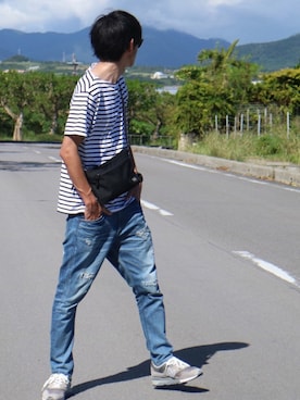 ワタルさん（メンズ・180cm）の秋コーディネート