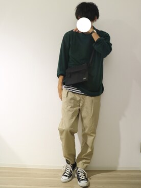 ワタルさん（メンズ・180cm）の秋コーディネート