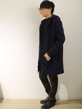 「Journal Standard TRISECT（トライセクト）のアイテム（その他アウター）」を使った、ワタルさん（メンズ・180cm）の冬コーディネート