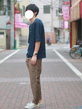 ワタルさん(メンズ・180cm)の秋コーディネート