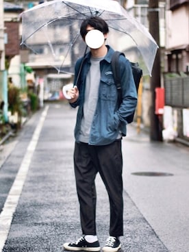 ワタルさん（メンズ・180cm）の秋コーディネート