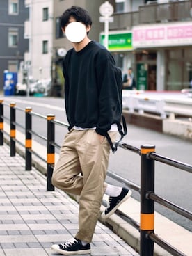 ワタルさん（メンズ・180cm）の秋コーディネート