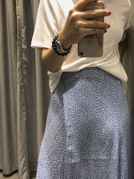 「H&M（エイチ・アンド・エム）のアイテム（ポロシャツ）」を使った、kayannnさん（レディース・160cm）の春コーディネート