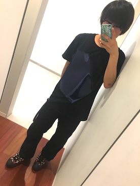 「大学」｜飯沼ですさん（メンズ・173cm）の夏コーディネート