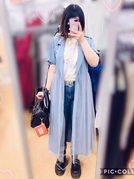ゆっ子さん（レディース・159cm）の夏コーディネート