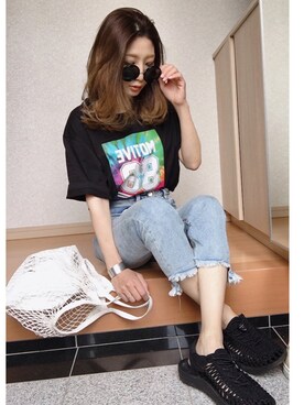 keiさん（レディース・160cm）の春コーディネート