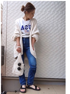 keiさん(レディース・160cm)の春コーディネート