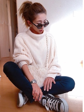 keiさん（レディース・160cm）の秋コーディネート