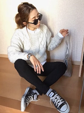 keiさん(レディース・160cm)の冬コーディネート
