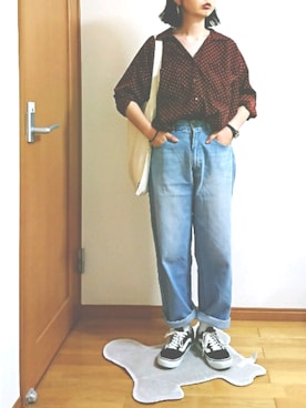 ばな奈さん（レディース・157cm）の夏コーディネート