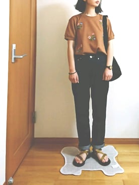 半袖スウェット のレディース人気ファッションコーディネート Wear