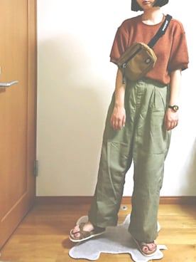 ばな奈さん（レディース・157cm）の夏コーディネート