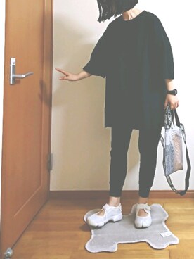 「иваси/イヴァシー（イヴァシー）のアイテム」を使った、ばな奈さん（レディース・157cm）の夏コーディネート