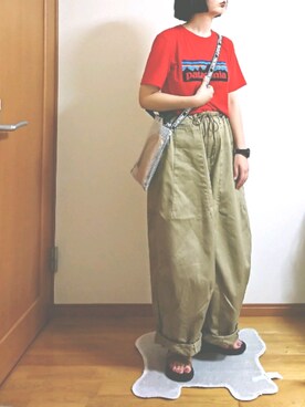 ばな奈さん（レディース・157cm）の夏コーディネート