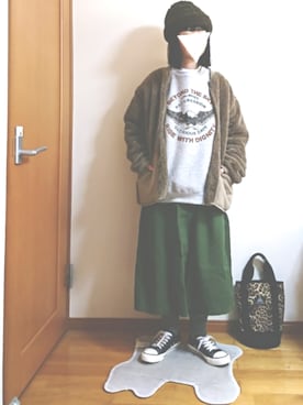 ばな奈さん(レディース・157cm)の冬コーディネート