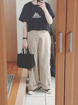 「Gregory」｜「アイテム（その他）」を使った、ばな奈さん（レディース・157cm）の夏コーディネート