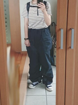 ばな奈さん（レディース・157cm）の夏コーディネート