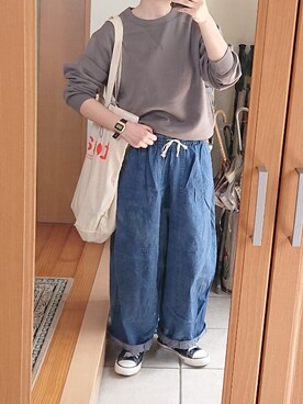 ばな奈さん（レディース・157cm）の春コーディネート