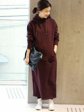 Suzyさん（レディース・159cm）の冬コーディネート