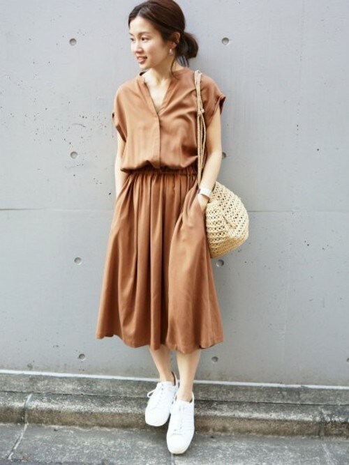 ✧すずめ様専用✧IENA スキッパーシャツワンピース 38 ドット IENA