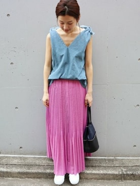 Suzyさん（レディース・159cm）の春コーディネート