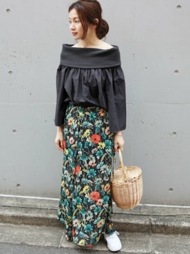 Suzyさん（レディース・159cm）の春コーディネート