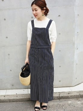 「コットンニット」｜Suzyさん（レディース・159cm）の春コーディネート
