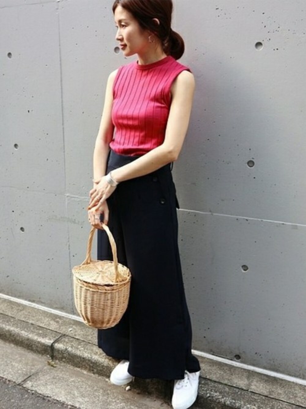IENA（イエナ）の「VITRAS GEDVILAS Basket S BAG◇（かごバッグ
