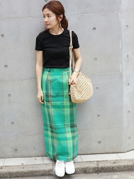 Suzy(IENA 本社)｜IENAのスカートを使ったコーディネート - WEAR