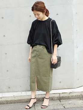 Suzyさん（レディース・159cm）の夏コーディネート