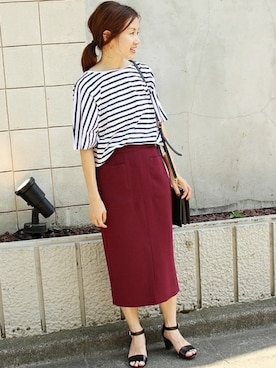 Suzyさん（レディース・159cm）の夏コーディネート