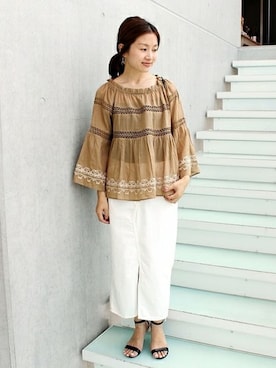 Suzyさん（レディース・159cm）の夏コーディネート