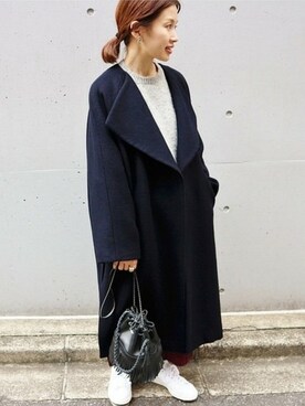 「IENA（イエナ）のアイテム（ジャケット/アウター）」を使った、Suzyさん（レディース・159cm）の秋コーディネート