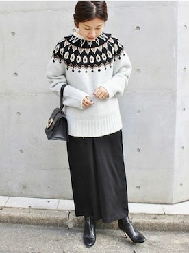 Suzyさん（レディース・159cm）の冬コーディネート