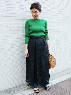 Suzyさん（レディース・159cm）の冬コーディネート