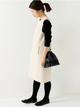 イエナ　ツイード　ワンピース　ドレス ＆NAVY ツイードワンピース | イエナ(IENA) | マルイウェブチャネル