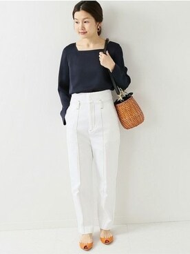 Suzyさん（レディース・159cm）の冬コーディネート