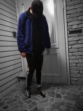 こーさんさん（メンズ・182cm）の冬コーディネート