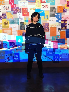 「sandro（サンドロ）のアイテム」を使った、hitmanbamさん（メンズ・173cm）の春コーディネート