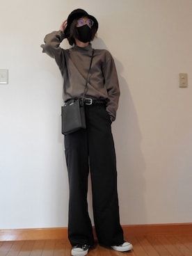 しとさん(メンズ・173cm)の春コーディネート