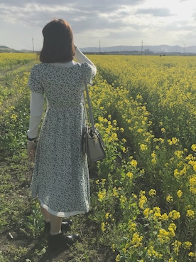 「chico_（チコ）のアイテム（ワンピース/ドレス）」を使った、Ibさん（レディース・165cm）の春コーディネート